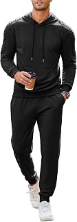 Men's Tracksuit 2 Piece Hoodie Sweatsuit Sets Casual Jogging Athletic Suits