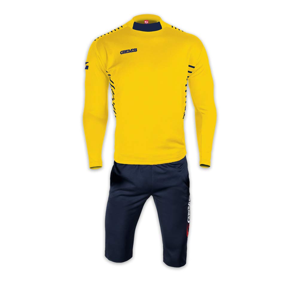 GEMS EH01 Stamford Tracksuit Unisex Yellow XXXS