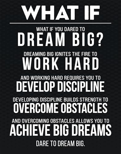 Póster motivacional para hombres, decoración de pared inspiradora para oficina, aula, dormitorio, dormitorio