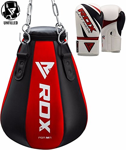 RDX MMA Maize Punching Bag Boxing UNFILLED Heavy Kickboxing Grappling Muay Thai Sparring Training Gloves Hanging Chain