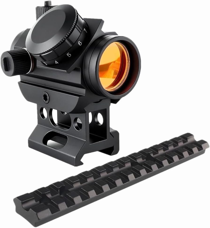 1x22mm Reflex Sight 2MOA Red Dot Scope Compatible with Mossberg 500/590/835 – Aluminum Picatinny Rail Mount