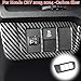 MUXEE 1PCS Car Headlight Switch Buttons Panel Cover Trim for Honda CRV 2023 2024 2025 2026 - ABS Carbon Fiber Sport Interior Accessories
