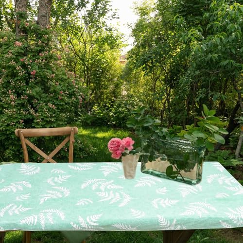 Housse de table élastique Cabilock motif vertes de qualité supérieure - 5