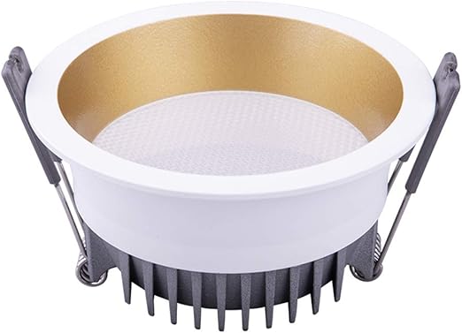 OZZKI Verzonken 3000K/4000K Warm Witronde LED Spotlight lamp ingebed commerciële decoratie aluminium metaal roteerbare ronde LED Plafondpaneel licht verzonken spotlamp for keuken woonkamer Geïntegreer