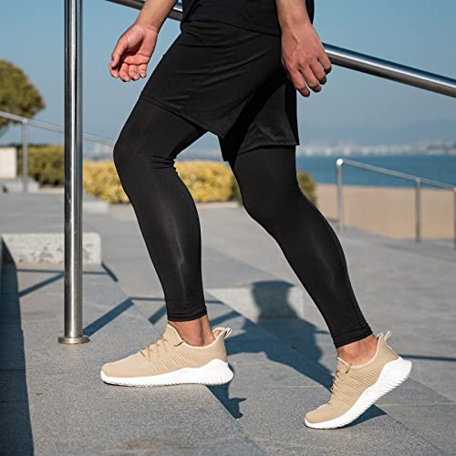 Hhp Mens Memory Foam Running Shoes - Lightweight Slip On Walking Tennis Workout Shoes Breathable Mesh Casual Fashion Sneakers #TOP6