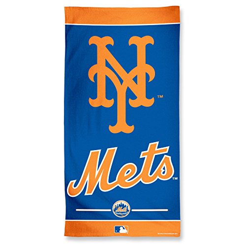 MLB New York Mets Fiber Beach Towel, 30 x 60-Inch
