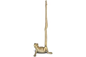 WallCharmers Gold Paper Towel Holder: Embrace a Delightfully Cute and Functional Keeper