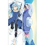 MISAKI1987 Slime Rimuru Anime Girl Dakimakura Hugging Body Pillow Case Cover 150cm X 50cm Peach Skin