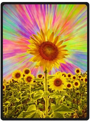 Sunflowers Custom Blanket 58" x 80" (Large)