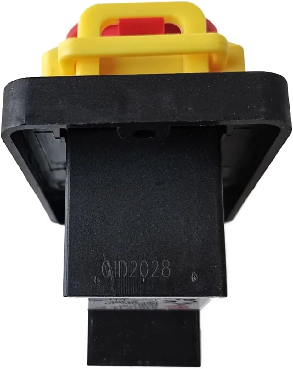 KJD12 Electromagnetic Switch 4Pins Emergency Stop Pushbutton Switches 16A AC 220-240V CE