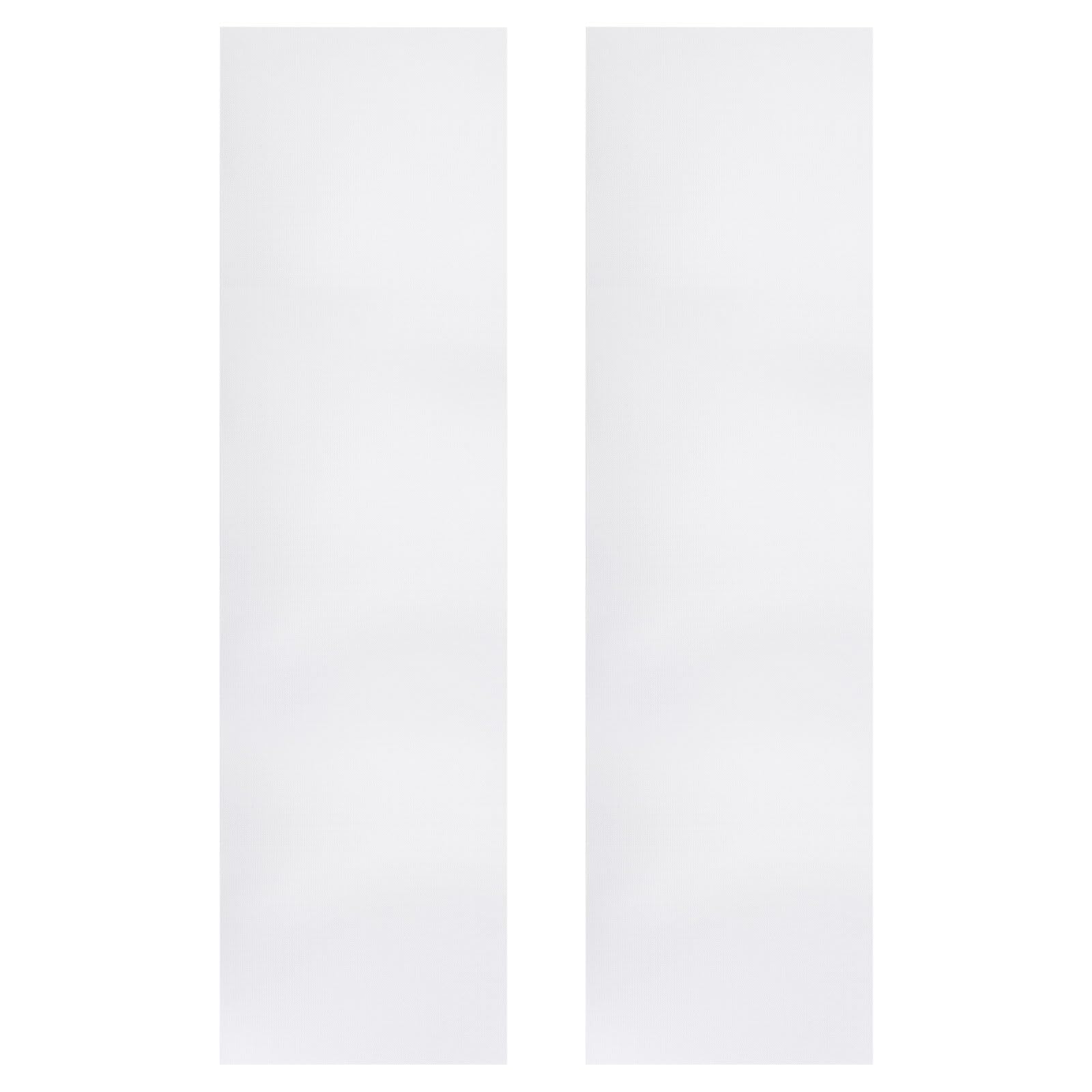 PATIKIL PC Fan Dust Mesh 1000mm x 300mm 0.8mm Hole, 2 Pcs PVC Computer Cooler Dust Filter PC Case Cover Grills for Computer Cooler Fan Case Dustproof, White