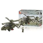 Sluban CONSTRUCCIӓN Set - Serie EJӉRCITO 2 - HELICӓPTERO Trasero