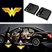 3D Ghost Shadow Emblems Wireless Door Sensor Lights (2pcs), No DrillingLed Laser Door Shadow Light Welcome Projector Lamps Fits Ford, Audi, VW, Dodge, Toyota, Honda (Wonder Women)