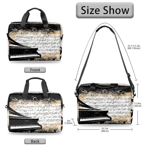 Sac ordinateur notes de musique cadeau idéal pour musiciens et professionnels - 6