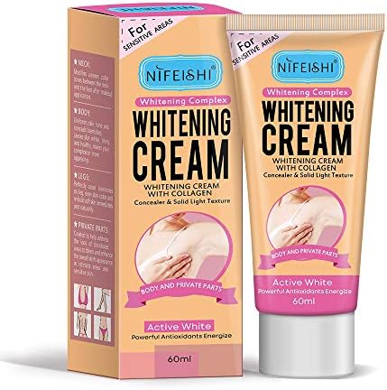 Lightening Cream Body Creams for Knees, Elbows, Sensitive, Nourishes, Repairs and Restores Skin 2Fl Oz