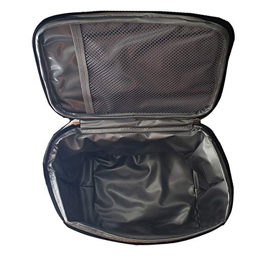 Bolsa Térmica Fitness Preta com Divisória Marmita Dieta 10 Litros CK Presentes…