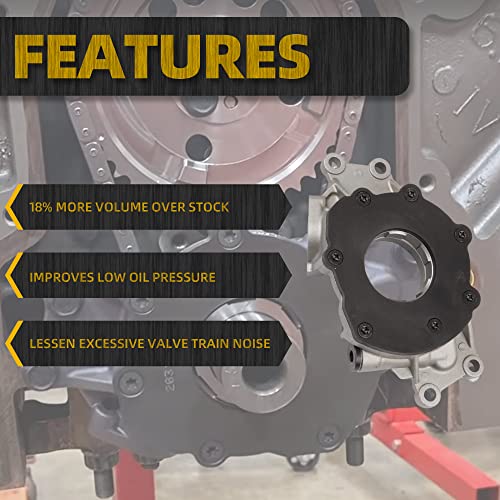 image for Dasbecan M295HV High Volume LS Oil Pump kit Compatible with 4.8L 5.3L 