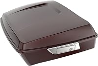 Vista 38 de Harley Tour Pack, equipaje desmontable Razor Tour Pack Maleta para Harley Touring Street Glide, Electra Glide, Road King, Road Glide Special Azul