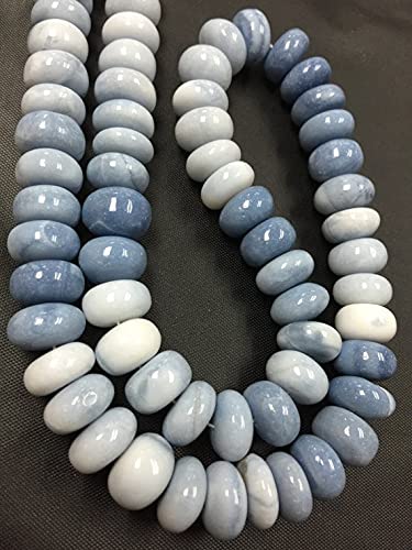 Opale Bleue du Pérou 11mm résoud le manque d'éclat de vos colliers artisanaux ternes