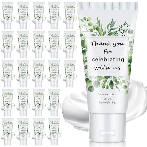 Dansib 24 Pcs Mini Sunscreen Bulk for Summer...
