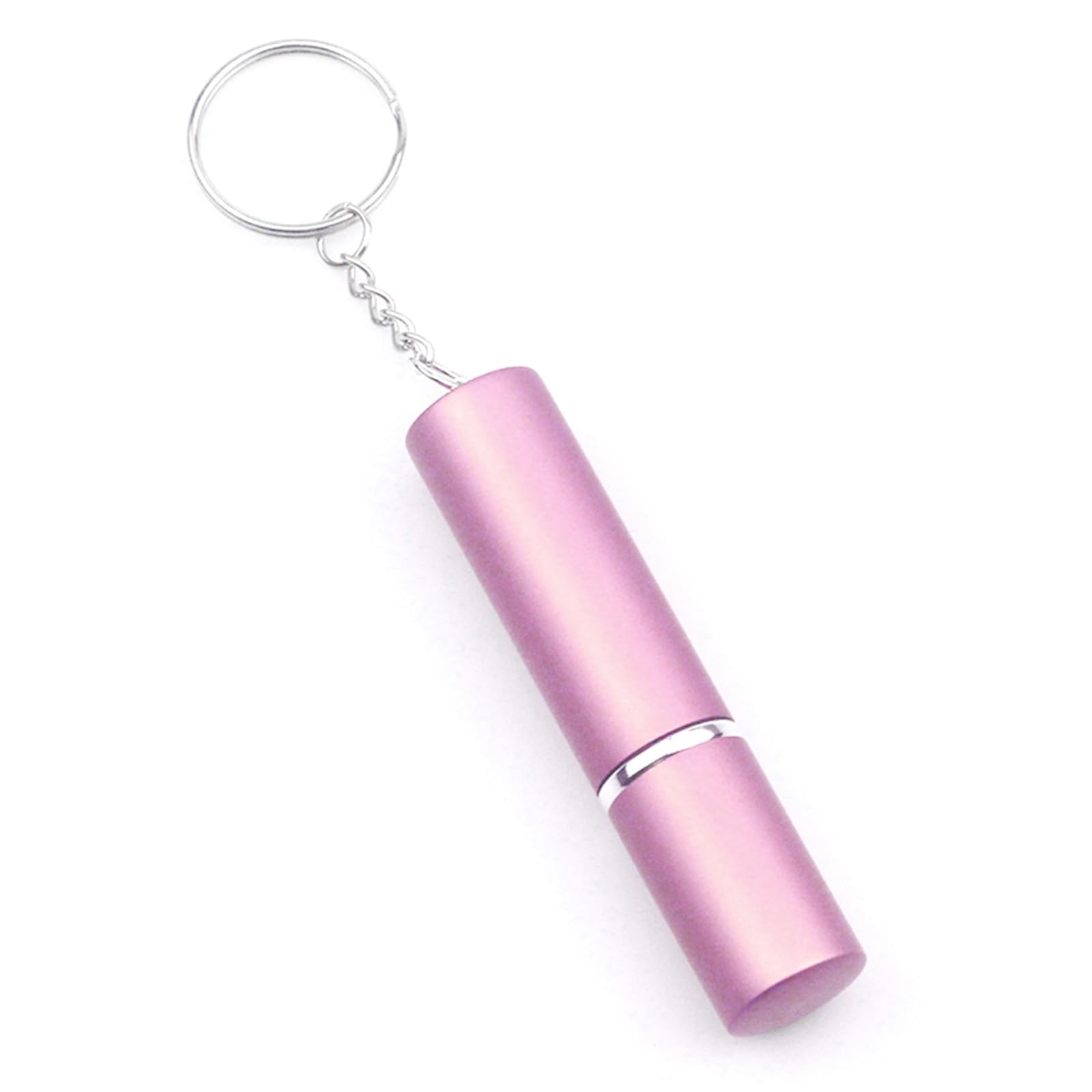 HAISENG 10ml Metal Sprays Perfumes Sample Bottle Keyring Car Interior Portable Sprays Perfumes Dispenser Bottle Keychain