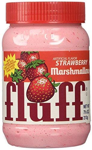 Marshmallow Fluff, Original Fluff and Stawberry Fluff, 7.5 Ounce (Pack of 3) - with Make Your Day Spreader or Sporks