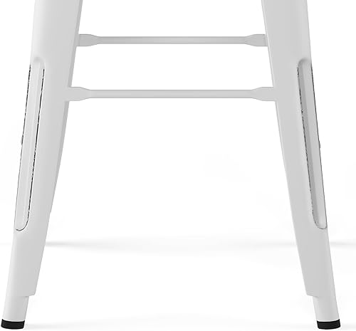 Miniatura 137 de SIMPLIHOME Rayne - Taburetes de encimera (juego de 2) – asientos de cocina de metal de 24 pulgadas de altura de asiento en blanco, asientos