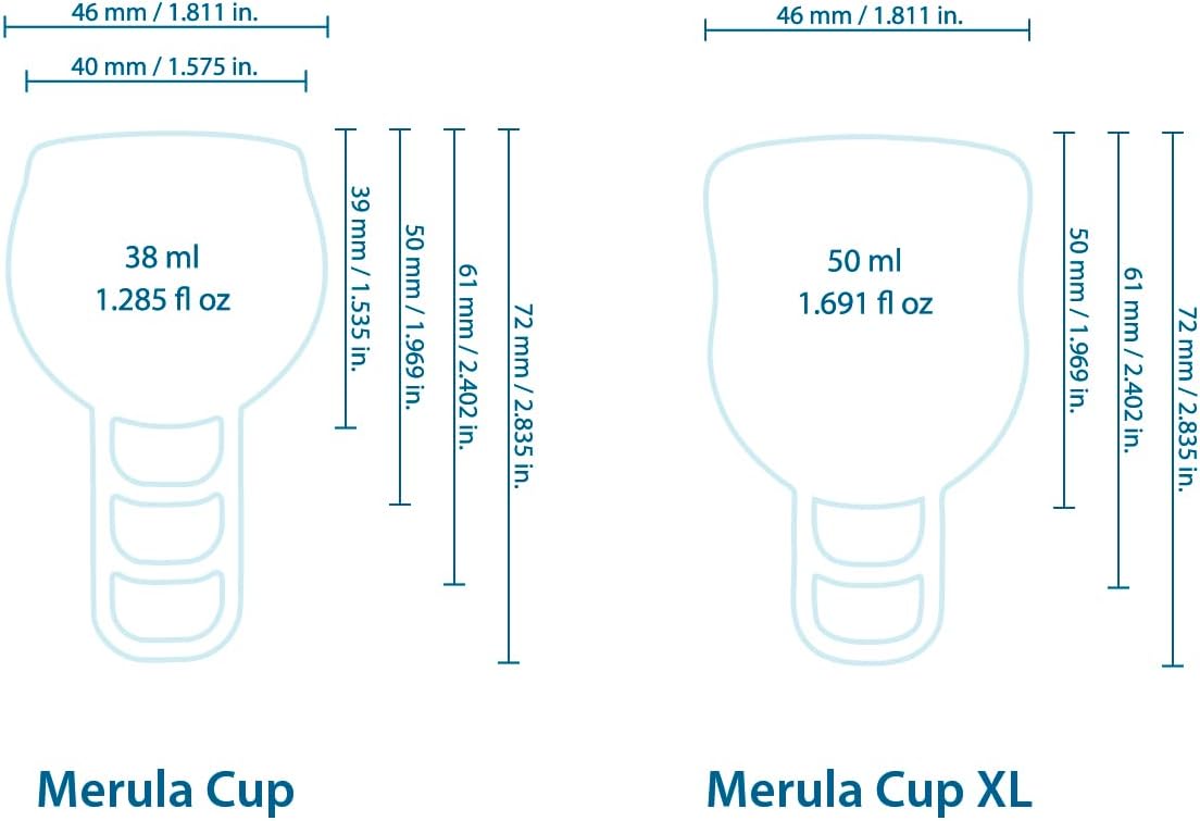 Merula Menstrual Cup - Size XL - For Heavy Flow Days