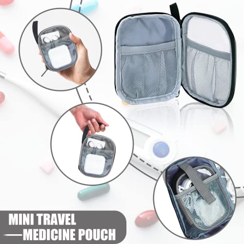 Image of GDNasist Medicine Storage Bag, Medical Bag Pill Bottle Organizer Empty