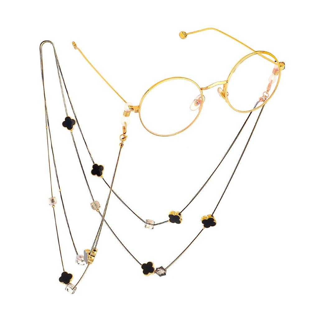 Sonnenbrillen-Kette, Brillenband, Frau Doppelkette Anti-Verlust-Brillenkette Brillenkette Metallkette