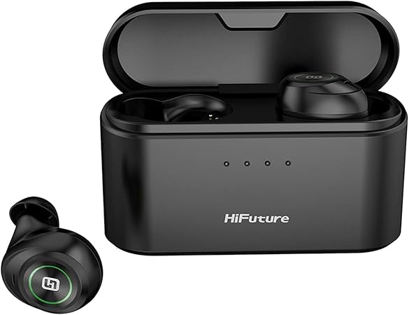 Amazon Co Jp Hifuture ワイヤレスイヤホン Bluetoothイヤホン 3000mah 100時間音楽再生 Hi Fi 自動ペアリング 装着感快適 Siri対応 タッチ式 マイク内蔵 音量調節 片耳 両耳対応 軽量 コンパクト 技適 Pse認証済み Tidybuds Pro Black 家電 カメラ
