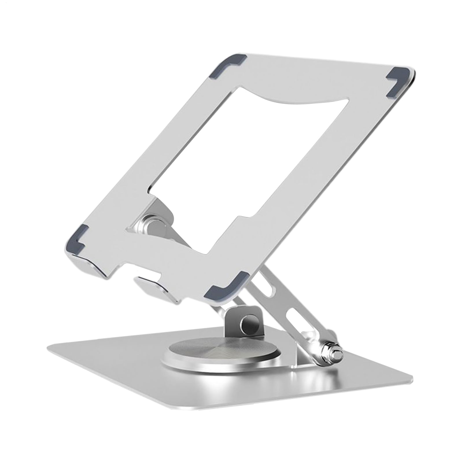 Soporte Ergonómico para Laptop Móvil Ajustable Giratorio 360° Ergonómico | Base Giratoria de Notebook Ordenador y Portátil Hogar Estudio Viaje Dormitorio Sala de Estar Aula