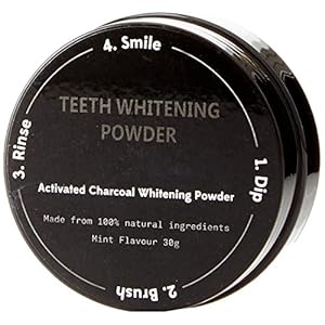 BINKBANGBANGDA Geactiveerde houtskool tanden bleken poeder