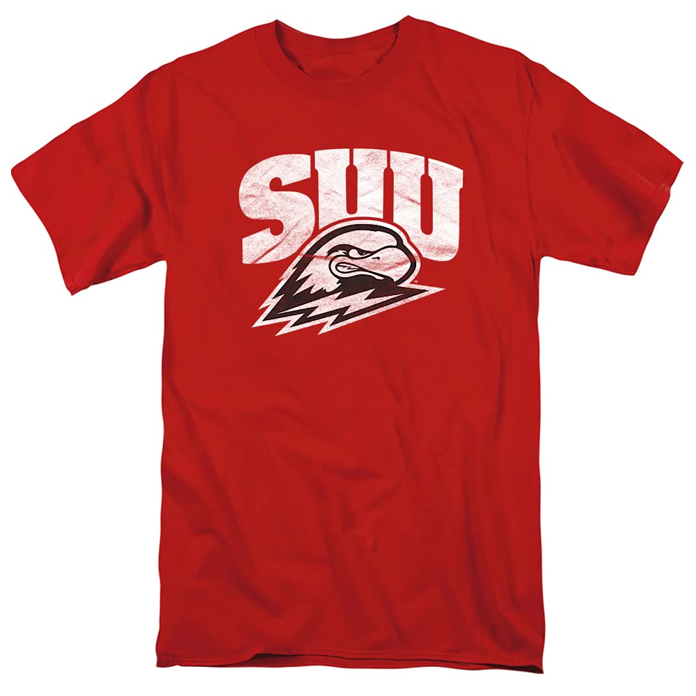 LOGOVISION Official Collegiate Distressed Primary Logo Adult T-Shirt Collection — view 220