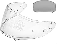 Vista 13 de Visera de casco de motocicleta con película antivaho – Inserto antivaho para protector facial del casco, visera transparente resistente a la niebla
