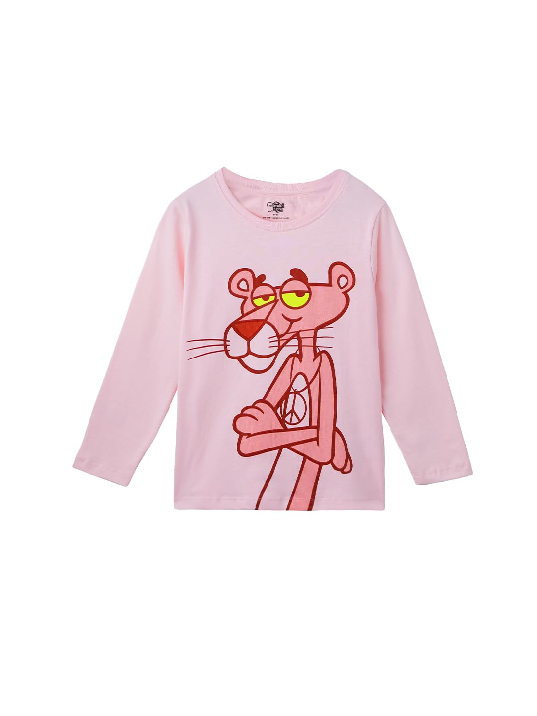The Souled Store Pink Panther Grumpy Girls Cotton Full Sleeve