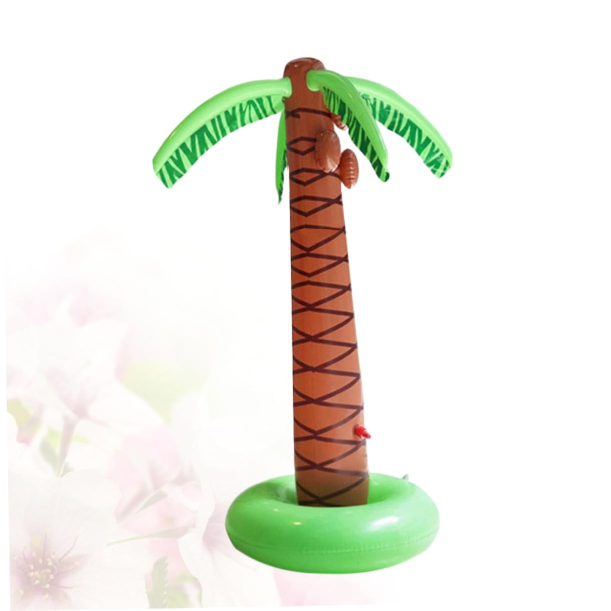 Juguete Rociador de Agua Inflable con Diseño de Palmera Juguete para Regar el Césped al Aire Libre Divertido Acuático de Playa Color Aleatorio