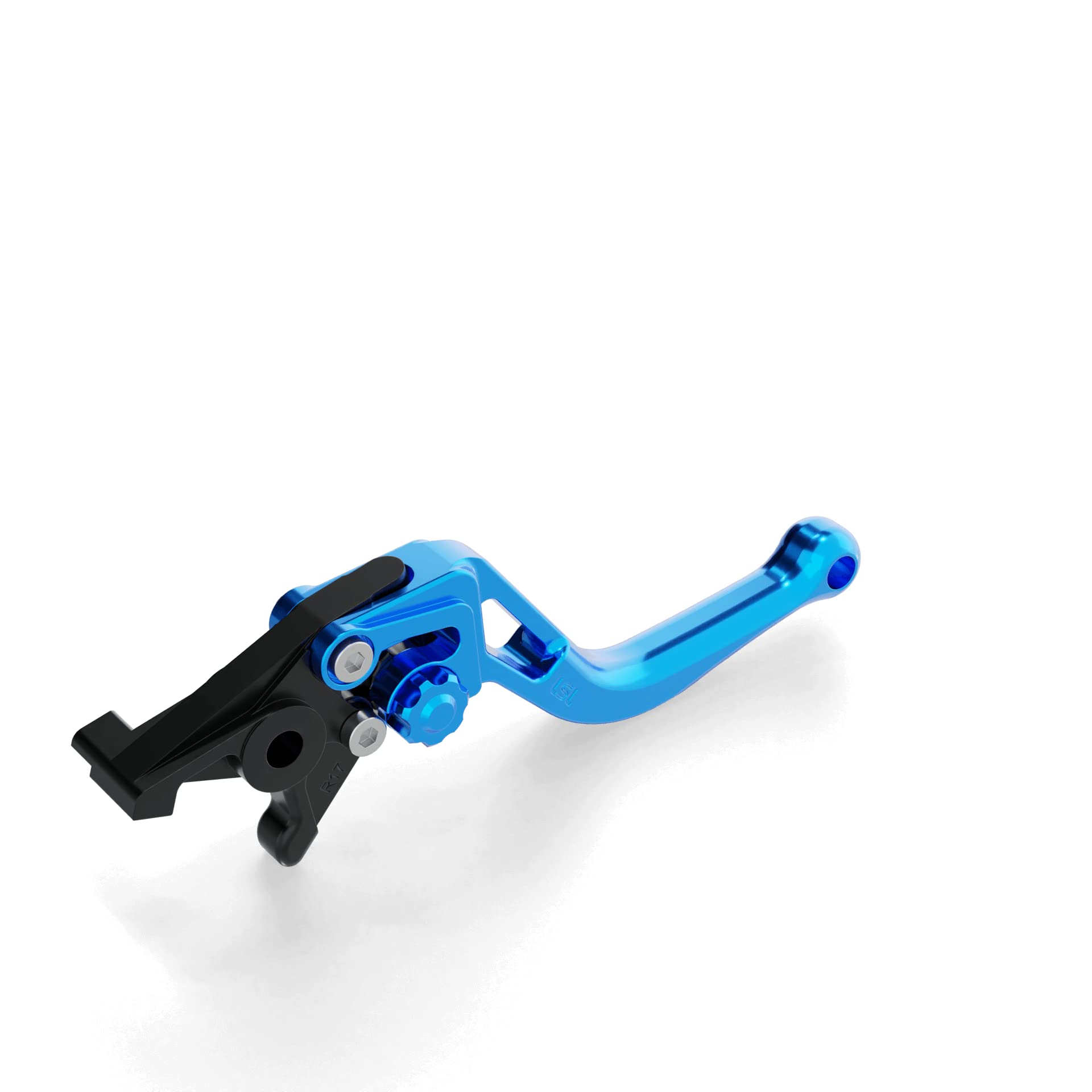 LSL Leva freno BOW R15 corta blu con ABE, compatibile con Honda CBR 900 RR