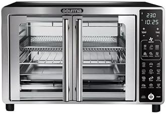 Gourmia Digital Oven with Air Fryer 24 Liters Stainless Steel