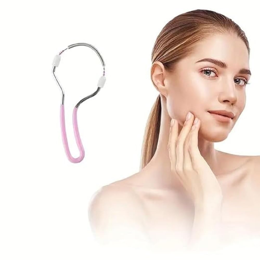 TWINZEN 2Pc Portable Painless Spring Facial Epilator for Face | Threading Machine for Women Remove Unwanted Hair on Upper Lip Chin Face and Neck | Gentle & Effective Hair Removal (B0CLV17ZGR) Amazon Price History, Amazon Price Tracker