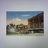  Hannover. Ernst August Platz mit Bahnhof - Ansichtskarte