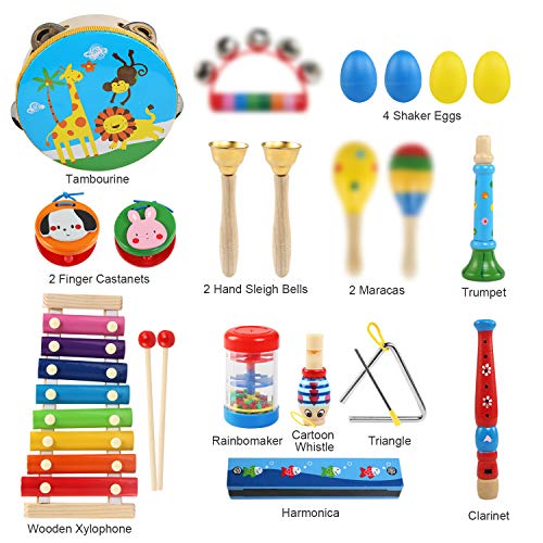 LEADSTAR Strumenti Musicali per Bambini, Set
