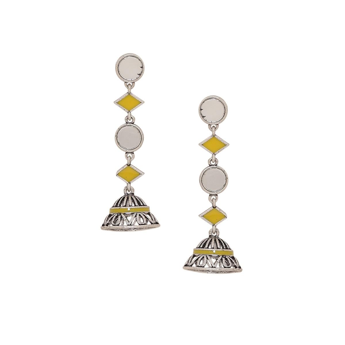 See full amazon price history chart for Voylla Rabaari Long Drop Jhumka Earrings Voylla Rabaari Long Drop Jhumka Earrings (B08THWFPXK) Amazon Price History, Amazon Price Tracker