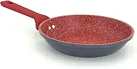 Euro Home - Frigideira 26 cm de Alumínio com Antiaderente ColorStone Titânio - ALU8358-TI
