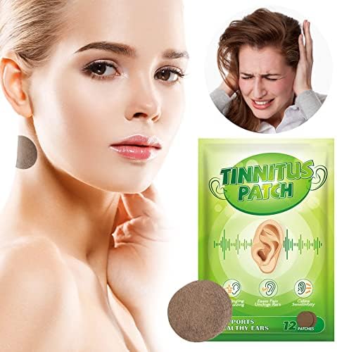 Tinnitus Relief for Ringing Ears,Tinnitus Relief Treatment Ear Patch Natural Herbal Formula Relieves Earaches & Improves Hearing and Gives You a Peaceful Sleep