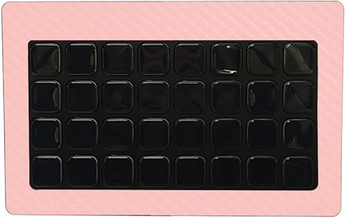 MightySkins Carbon Fiber Skin Compatible with Elgato Stream Deck XL - Solid Blush Protective, Durable Textured Carbon Fiber Finish Easy to Apply