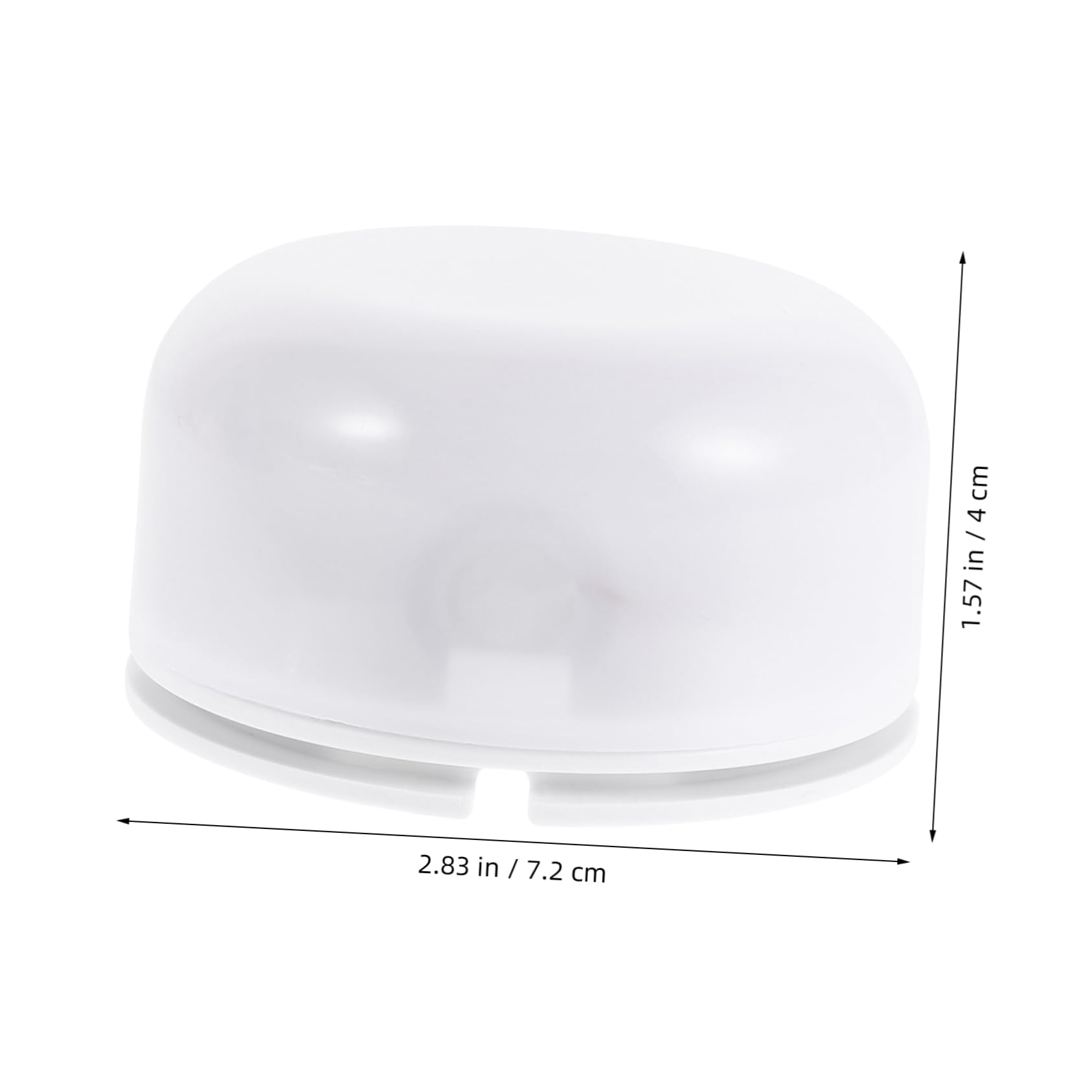 Ciieeo Led Acrylic Nightlight Base Touch-Sensitive Bedside Lamp Rechargeable Space-Saving Design DIY Art Stand