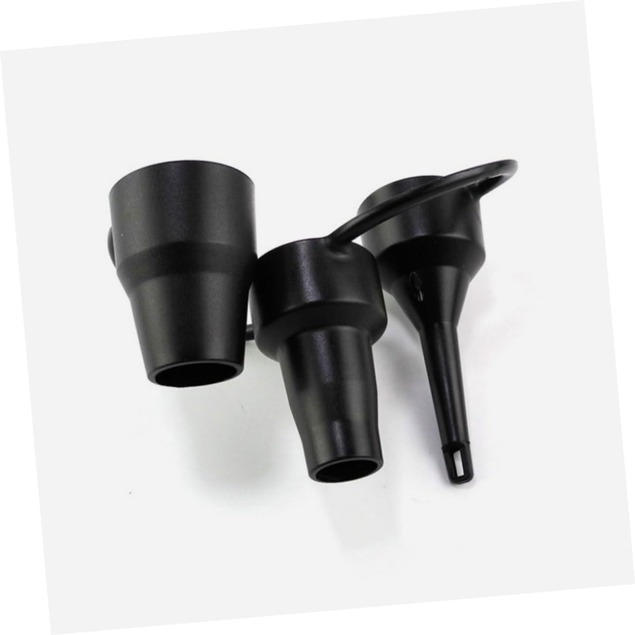 BESPORTBLE Luftpumpendüse Elektrische Pumpe Tankpumpe Aufblasbares Aufblasbares Bett Düse Luftpumpenverlängerung Wiederaufladbare Luftbettpumpe Luftgebläsepumpen Schwarz