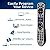 Philips Universal Remote Control, Samsung TV Remote, Universal TV Remote Replacement, Samsung Remote Control Universal for Smart TV, Vizio TV, LG TV, Sony TV, Apple TV, 4 Device, Marble, SRP4320M/27