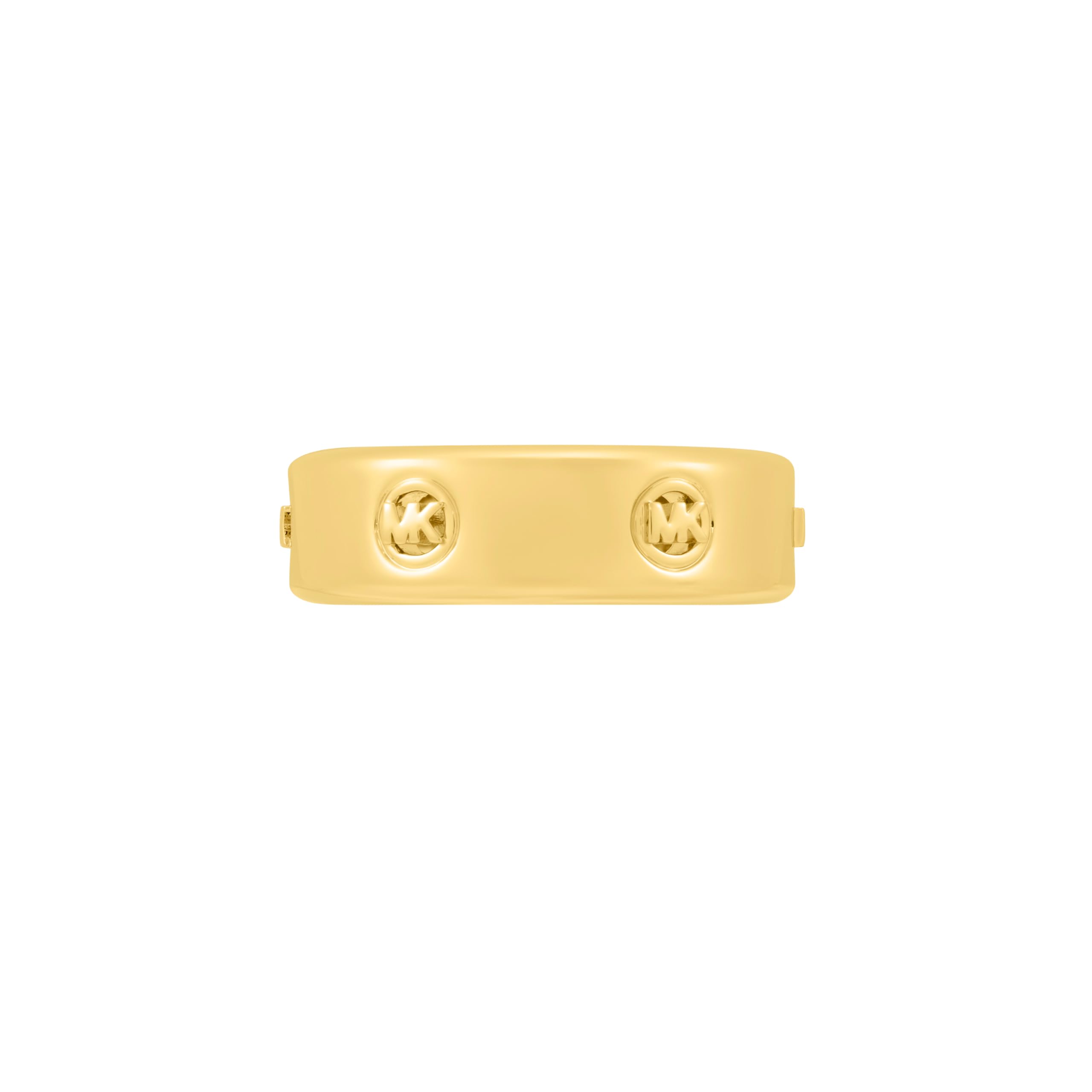 Michael Kors Damenring Messing Goldton Poliert 6,7 mm